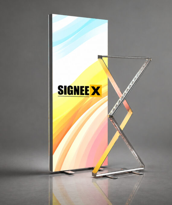 Foldable lightbox Double Sided Built-In LED